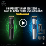 Technical Comparison of Philips Nose Trimmer Series 3000 vs 5000 in 2026