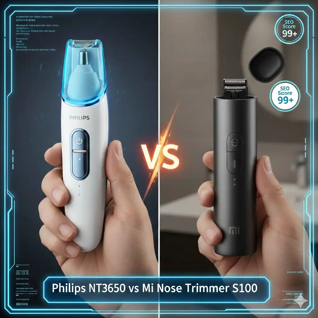 Philips NT3650 vs Mi Nose Trimmer S100