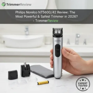Philips Norelco NT5600/42 Review: The Safest & Best Nose Trimmer of 2026