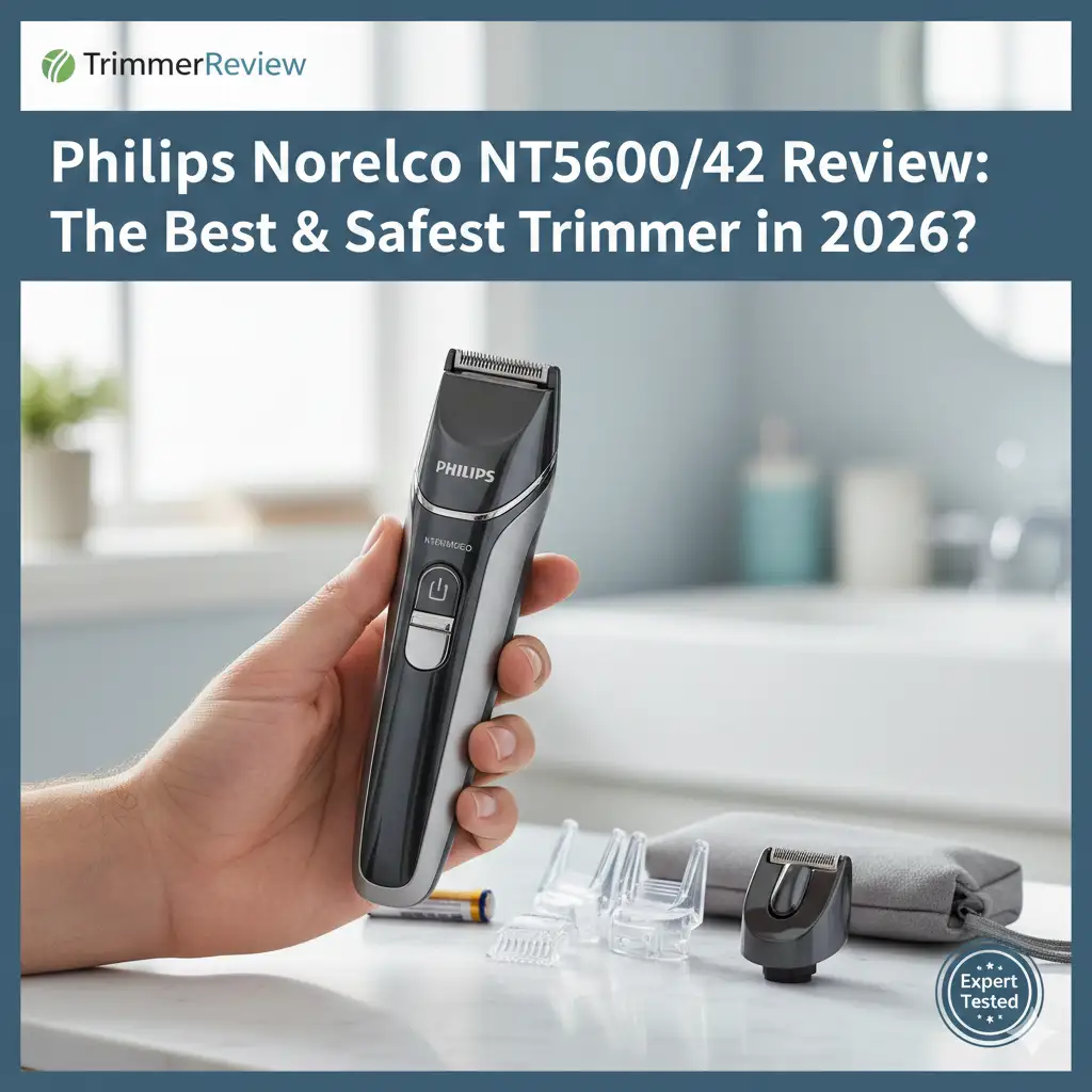 Philips Norelco NT5600/42 Review: The Most Powerful & Safest Nose Trimmer in 2026