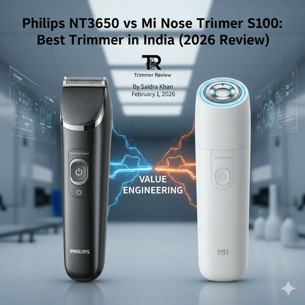 Philips NT3650 vs Mi Nose Trimmer S100
