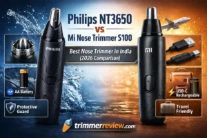 Philips NT3650 and the Mi Nose Trimmer S100