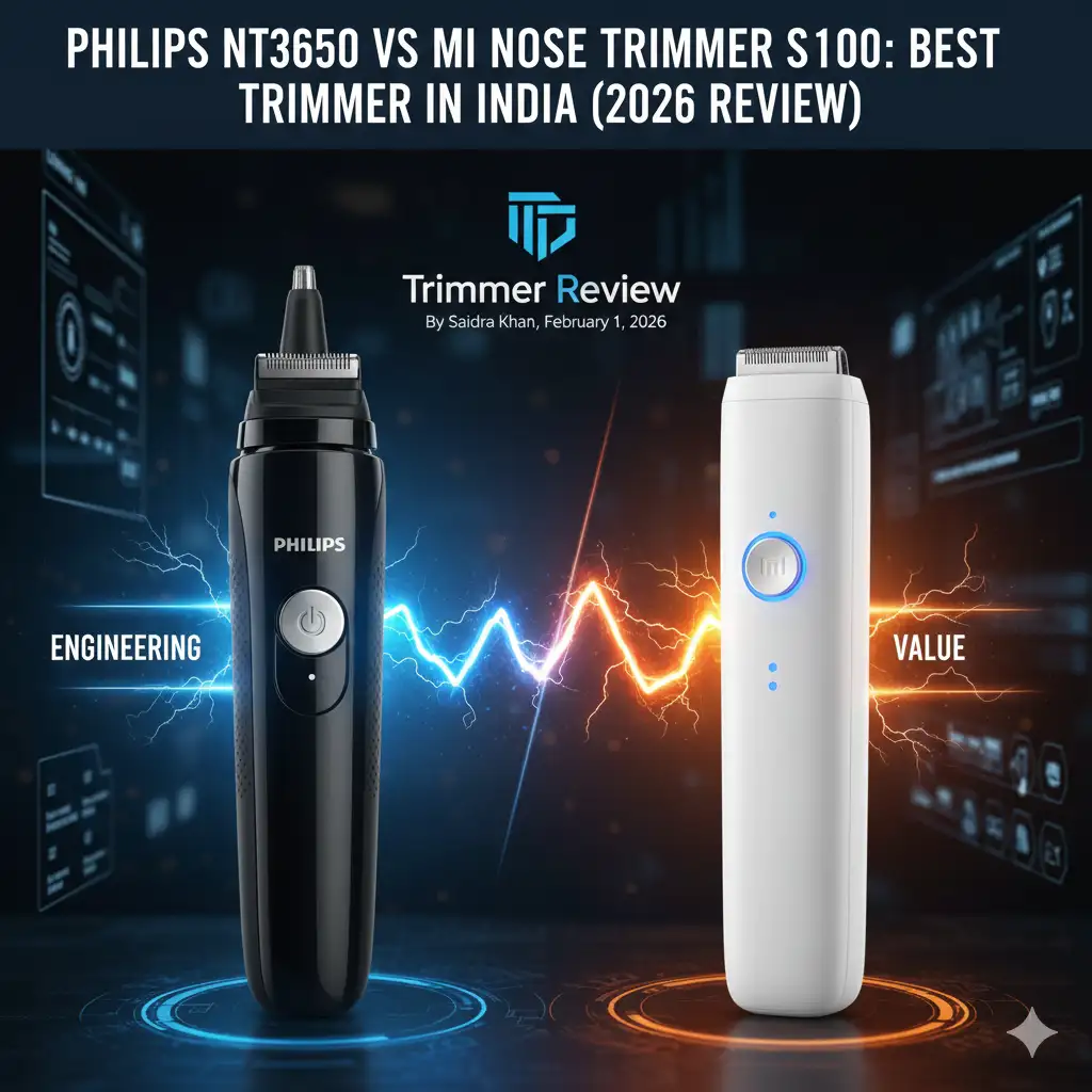 Philips NT3650 vs Mi Nose Trimmer S100
