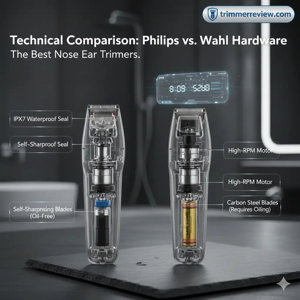 Technical Comparison of Philips vs. Wahl Hardware