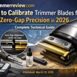 how to calibrate trimmer blades for zero-gap precision in 2026 blade alignment diagram with tools