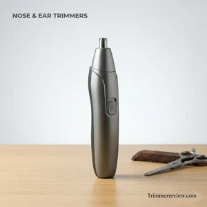 nose and ear trimmers category image showing compact grooming device for safe trimming