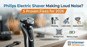 How to fix Philips electric shaver making loud noise