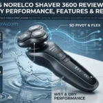 Philips Norelco Shaver 3600 Review - Technical Diagram.