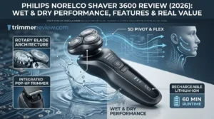 Philips Norelco Shaver 3600 Review - Technical Diagram.
