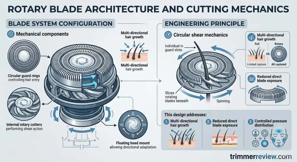 Philips Norelco Shaver 3600 wet and dry usage illustration